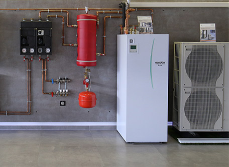 Installation de votre pompe à chaleur par votre chauffagiste SBF Energies